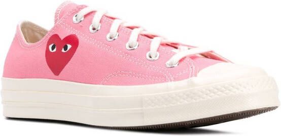 Comme Des Garçons Play x Converse Chuck 70 low-top sneakers Pink