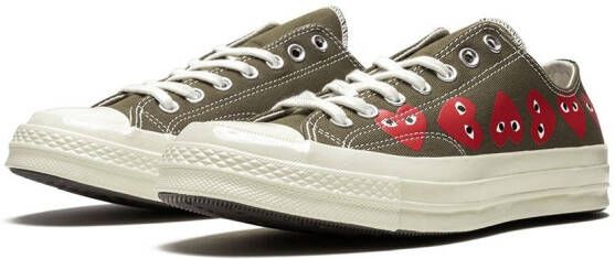 Comme Des Garçons Play x Converse Chuck 70 "Multi Hearts" sneakers Green