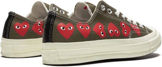 Comme Des Garçons Play x Converse Chuck 70 "Multi Hearts" sneakers Green