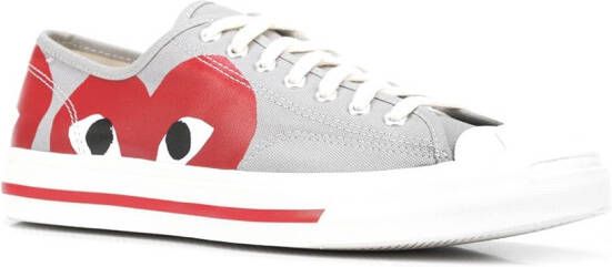 Comme Des Garçons Play x Converse Jack Purcell low-top sneakers Grey