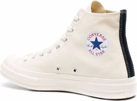 Comme Des Garçons Play x Converse x Converse Chuck 70 "White" sneakers Neutrals