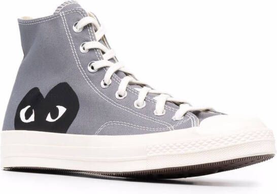 Comme Des Garçons Play x Converse Chuck 70 high-top sneakers Grey