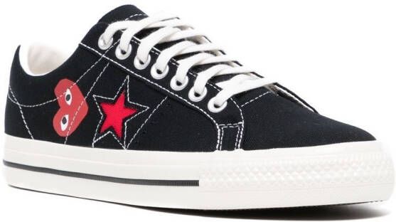 Comme Des Garçons Play x Converse x Converse One Star sneakers Black