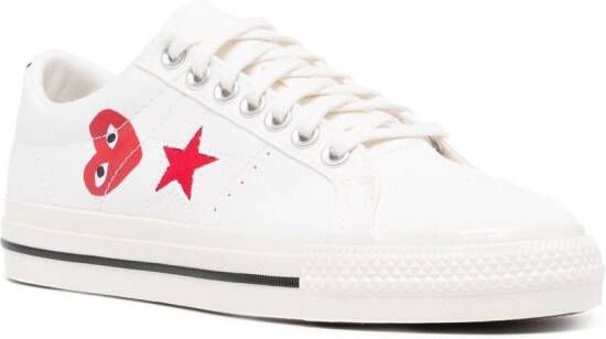 Comme Des Garçons Play x Converse x Converse One Star sneakers White