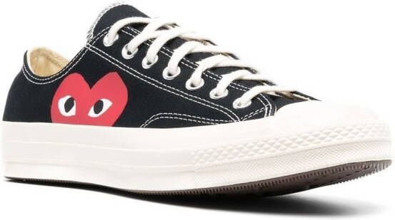 Comme Des Garçons Play x Converse x Comme Des Garçons Play Chuck 70 Ox "Half Heart Black" sneakers