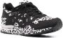 Comme Des Garçons Shirt leopard-print lace-up sneakers Black - Thumbnail 2
