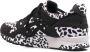 Comme Des Garçons Shirt leopard-print lace-up sneakers Black - Thumbnail 3