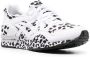 Comme Des Garçons Shirt leopard-print panel sneakers White - Thumbnail 2