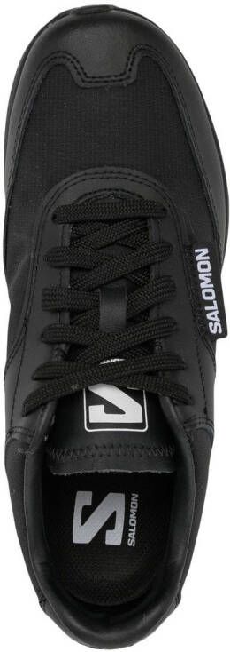 Comme Des Garçons x Salomon SR90 panelled sneakers Black