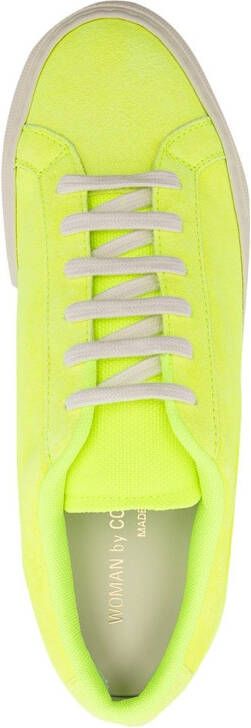 Common Projects Achilles fluorescent trainers Yellow