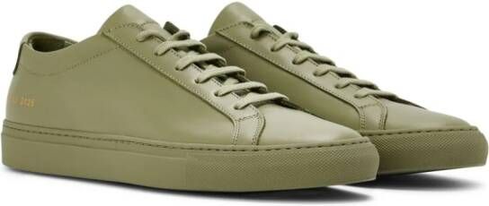 Common Projects Achilles lace-up sneakers Green