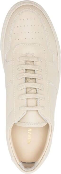 Common Projects BBall leather sneakers Neutrals