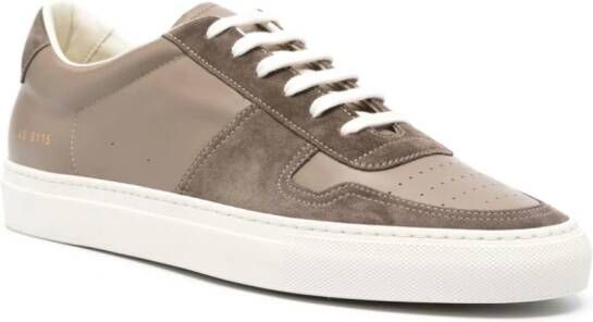 Common Projects BBall panelled sneakers Brown