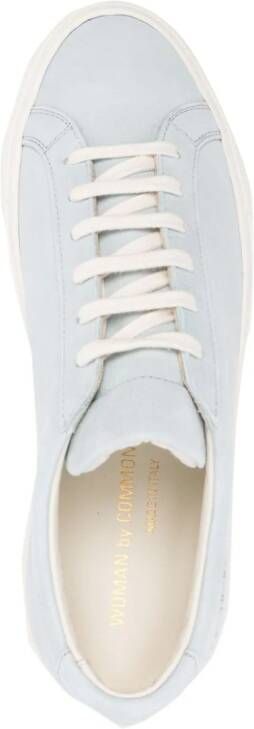 Common Projects Contrast Achilles suede sneakers Blue