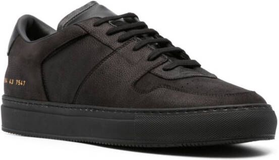 Common Projects Decades leather sneakers Black