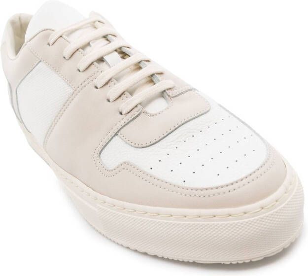 Common Projects Decades low-top panelled sneakers White