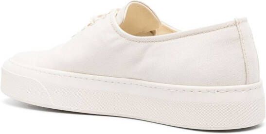 Common Projects Four Hole low-top canvas sneakers Neutrals