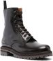 Common Projects lace-up fastening combat boots Brown - Thumbnail 2