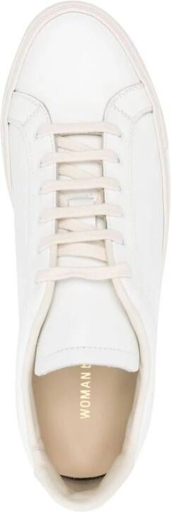 Common Projects lace-up leather sneakers White