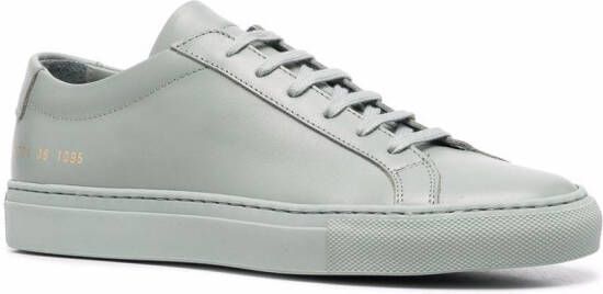 Common Projects lace-up low top sneakers Green
