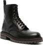Common Projects leather Combat boots Black - Thumbnail 2