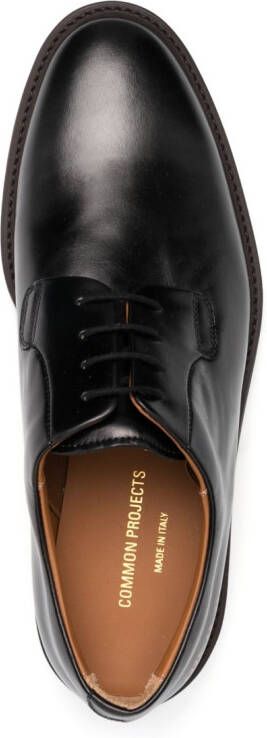 Common Projects leather derby shoes Black