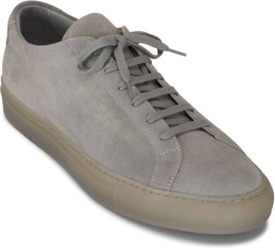 Common Projects leather lace-up sneakers Grey