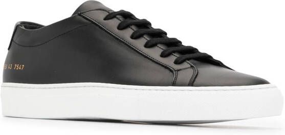 Common Projects low-top leather sneakers Black