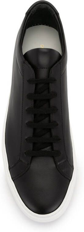 Common Projects low-top leather sneakers Black