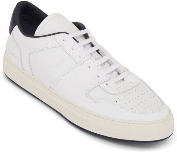 Common Projects panelled lace-up sneakers White