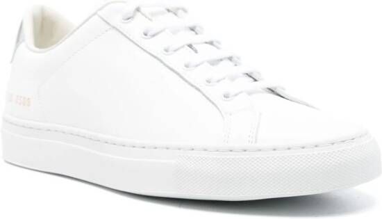 Common Projects panelled leather sneakers White