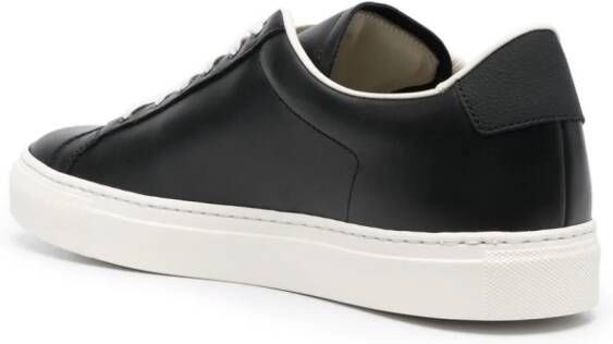 Common Projects Retro leather sneakers Black