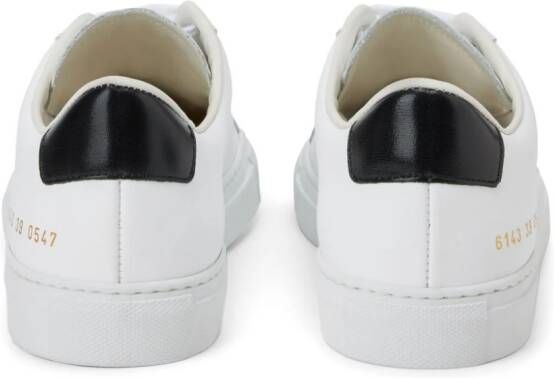 Common Projects Retro leather sneakers White