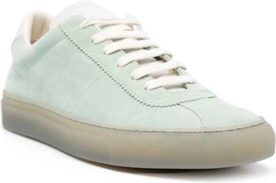 Common Projects Retro suede sneakers Green