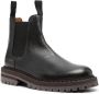 Common Projects serial-number leather Chelsea boots Black - Thumbnail 2