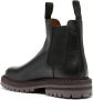 Common Projects serial-number leather Chelsea boots Black - Thumbnail 3
