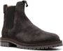 Common Projects serial-number suede Chelsea boots Black - Thumbnail 2