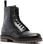 Common Projects side logo-print lace-up boots Black - Thumbnail 2