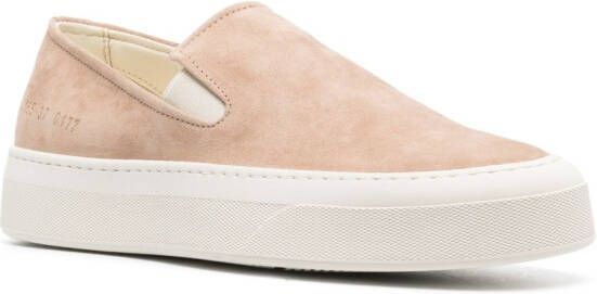 Common Projects slip-on suede sneakers Brown