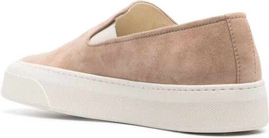 Common Projects slip-on suede sneakers Brown