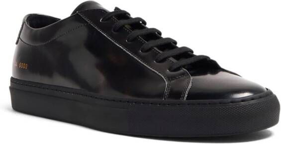 Common Projects Achilles patent-leather sneakers Black