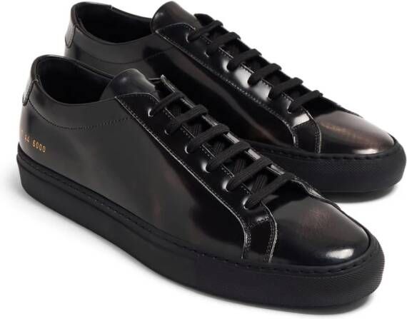Common Projects Achilles patent-leather sneakers Black