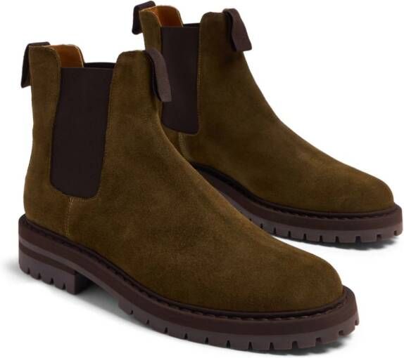 Common Projects suede chelsea boots Brown