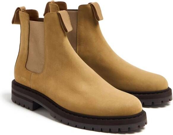 Common Projects suede chelsea boots Neutrals