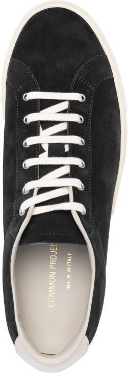 Common Projects suede low-top sneakers Black