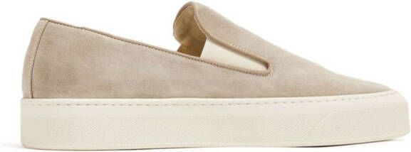 Common Projects suede slip-on sneakers Neutrals