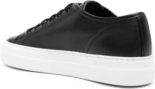 Common Projects Tournament leather sneakers Black