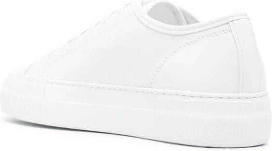 Common Projects TOURNAMENT LOW SUPER LEATHER FLATFORM SNEAKE White