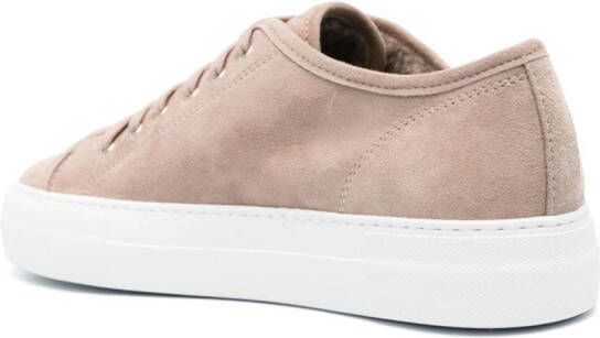 Common Projects Tournament suede sneakers Brown