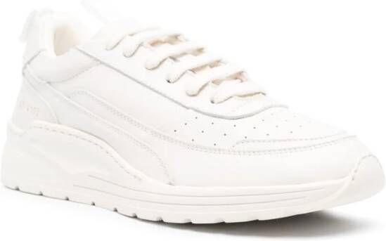 Common Projects Track 90 leather sneakers Neutrals